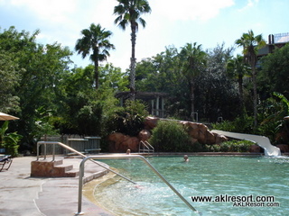 Handicap access and slide